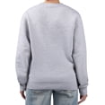 thumbnail image 2 of Women's Starter Gray Los Angeles Chargers Arch Stripe Fleece Pullover Sweatshirt, 2 of 2