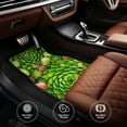 thumbnail image 6 of Naloa Cactus And Succulents Car Foot Mat Set of 4 Pieces - Universal Floor Liner Neoprene Full Set Floor Mats for Cars Trucks SUV, 6 of 7