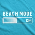 thumbnail image 2 of Mens Beach Mode Fitness Tank Funny Vacation Holiday Travel Summer Graphic Novelty Tanktop, 2 of 8
