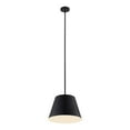 thumbnail image 2 of Z-Lite Lilly 1 Light Pendant, Matte Black, 2 of 5