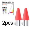 thumbnail image 1 of Pointes pour Apple Pencil 1er 2e Accessoires Double Couche iPad Stylet Palm Refus Pointe Durable Suffisante 4 Ans d'Utilisation Style 3 Rouge, 1 of 6