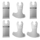 thumbnail image 1 of Cuchillas para quitar lechada LEILUO Diamond, multiherramienta oscilante, 6 unidades, 1 of 7