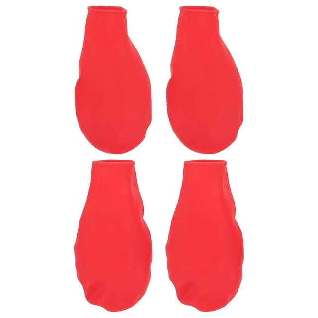 4pcs Protective Dog Rain Shoes Dog Shoes Anti-Slip Dog Shoes Dog Pet Shoes (L)