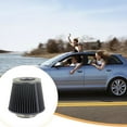 thumbnail image 3 of Riwesomey Filtro de aire para coche Universal, filtros de cono de malla deportiva de alta potencia de 3 pulgadas, accesorio de modificación de cartucho a Vehículos, repuestos y accesorios Mis Negro Riwesomey VI022353-03, 3 of 6