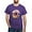 Purple, variant on CafePress - Astronaut Space Cat (Deep Galaxy Version) Men's Va - Men's Classic Graphic Cotton T-Shirt