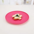 thumbnail image 2 of Mainstays Fuchsia Polypropylene Round Plate 1pc, 2 of 5
