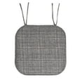 thumbnail image 4 of Aria Memory Foam Non-Slip Chair Cushion Pad with Ties 12 Pack - Multi Gray, 4 of 4