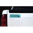thumbnail image 4 of 10in x 3in A Bad Day Fishing Bumper Sticker Vinyl Decal Window Stickers Ski Decals, 4 of 6