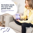 thumbnail image 6 of CorneaCare Self-Heating Warm Eye Masks, Warm Compress for Dry Eye, Stye & Irritation Relief, Screen Fatigue & Eye Strain, 8 Count, 6 of 9