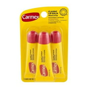 Carmex Original Moisturizing Lip Balm Tubes, 0.35 oz each, 3 count