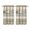 Vintage Teal Wood-1, variant on Abstract Oil Paiting Watercolor Kitchen Curtains - Vintage Tier Cafe Curtains for Bathroom Living RV Rod Pocket Window Drapes 36 Inch 2 Panels Set 28"x36" Window Treatment Tiers