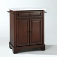 thumbnail image 3 of Crosley Furniture Lafayette Wood Granite Top Portable Kitchen Island in Mahogany, 3 of 11