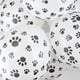 thumbnail image 4 of 12 globos de fiesta con estampado de huellas de perro, globos inflables para fiestas y festivales (negro y blanco), 4 of 7