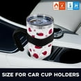 thumbnail image 2 of Ladybug 40 Oz Tumbler with Handle and Straw, Cute Large Big Stainless Steel Vacuum Insulated Tumbler Iced Coffee Cup Water Bottle Travel Mug,Ladybug Gifts for Women Decor Accessories Stuff, Red White, 2 of 6