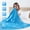 Sky Blue, variant on 1pc Cooling Blanket Suitable for Hot Sleepers & Night Sweats, Cooling Summer Quilt Air Conditioner Blanket