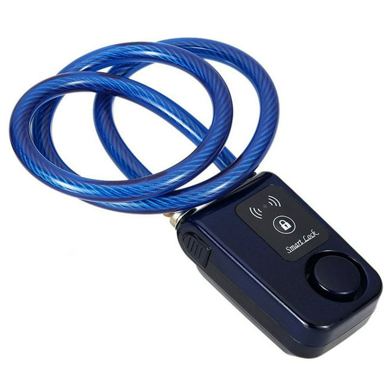 Bluetooth Bike Lock Alarm 110dB Universal Security Smart Bike Alarm Lock System Anti Theft Vibration Alarm for Bicycle Motorcycle Door Gate Lock APP