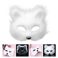 thumbnail image 4 of yingyy Tail Prop And Mask Set For Halloween Cosplay – Adjustable Elastic Waist Size Is Suitable For Most black, 4 of 6
