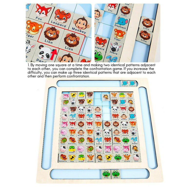 1set Memory Card Game Board Game Puzzle Thinking Training Toy Cards For  Parent-child Interaction
