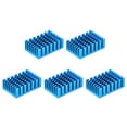 thumbnail image 5 of Uxcell 30x20x10mm Thermal Pad Aluminum Heatsink Electronic Radiators Blue 5 Pcs, 5 of 5