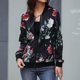 thumbnail image 4 of Chaqueta De Béisbol Con Estampado Floral Chaqueta De Béisbol Estampada De Manga Larga Chaqueta Estampada De Manga Larga Chaqueta De Béisbol Estampada Chaqueta De Béisbol ANGGREK Flor roja negra L, 4 of 6