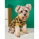 thumbnail image 2 of Zhuge Suéter de invierno para cachorros, ropa gruesa para perros, abrigo de invierno para perros (amarillo, L), 2 of 4