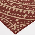 thumbnail image 3 of Mainstays 6'6"x9'6" Red Global Medallion Outdoor Area Rug, 3 of 5