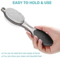thumbnail image 3 of 4 in 1 Pedicure Tool Foot Scrubber Brush Foot File Callus Remover with Foot Rasp Pumice Stone Nail Cleaning Brush, 3 of 8