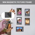 thumbnail image 2 of czcpp-Mini Photo Frame for Instax Mini 12/11/SE/EVO/99/40 3-Inch Instant Mini Film for Classic Polaroid 2.15x3.4-Inch Frame with DIY Magnetic Stickers - Black (10Pack), 2 of 4