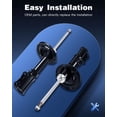 thumbnail image 4 of Rear Shocks Absorbers,ECCPP Gas Shocks for Toyota fits 2004-2006 for Lexus ES330,2005-2006 for Toyota Avalon,2004-2006 for Toyota Camry,2004-2006 for Toyota Solara Pair Shocks with 334389 334388, 4 of 6