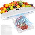 thumbnail image 1 of CHAO Máquina selladora al vacío de alimentos, Sellador al vacío automático con 10 bolsas, Máquina envasadora al vacío de alimentos portátil, Sistema de sellado Dispositivo sellador al vacío de aliment, 1 of 5