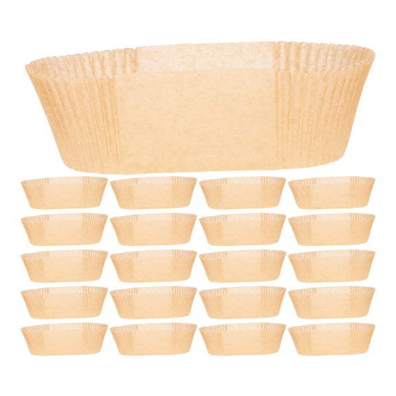 BERTDOMD 50pcs Paper Hot Dog Trays Snack Holder Disposable Fried Food Tray Snack Containers