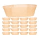 thumbnail image 1 of BRIGHTFUFU 50 piezas Paper bandejas para perros calientes soportes de bocadillos desechables bandeja de alimentos fritos contenedores, 1 of 7