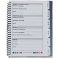 thumbnail image 4 of RE-Focus The Creative Office Password Keeper Book with Alphabetical Tabs, Spiral Binding, Purple, 4 of 9