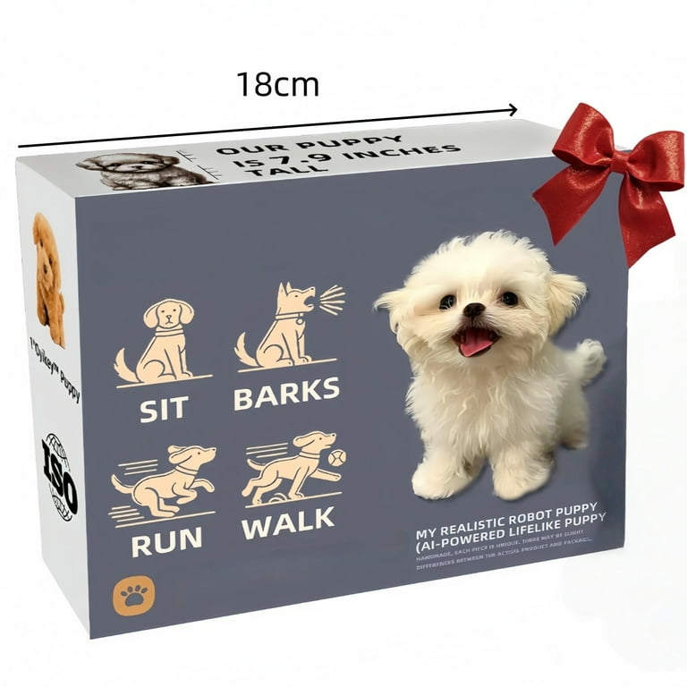 2025 New Realistic Robot Puppy, Nicco Robot Dog, Nicoo My Smart