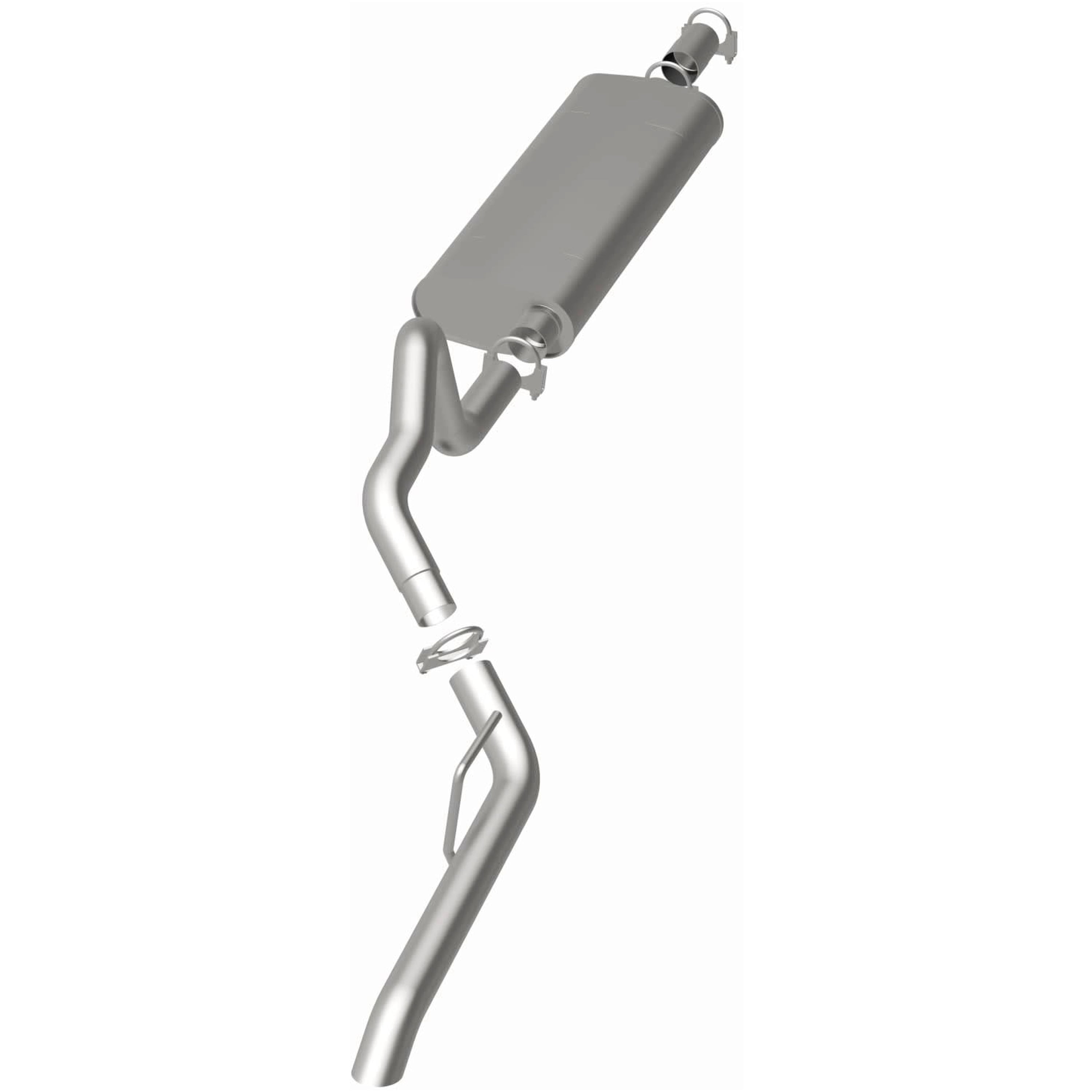 BRExhaust OE Replacement Exhaust System Kit 106-0018: Compatible with 1999-2004 Jeep Grand Cherokee 4.0L, 1999-2004 Jeep Grand Cherokee 4.7L