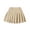 Khaki-1, variant on Girls Pleated Mini Skirt Elastic Waist Tennis School Uniform Skirts, Resistant