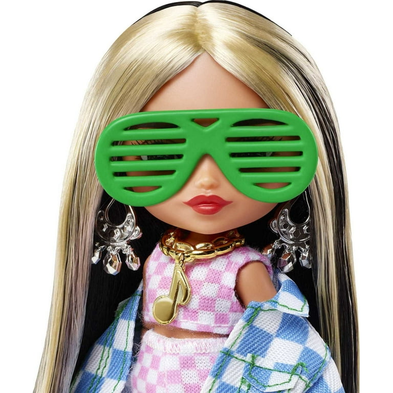 Barbie Extra Minis Doll #2 with Long Highlights in Two-Piece