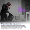 thumbnail image 4 of Mini cámara espía A9, detección de movimiento inalámbrica Wifi HD 1080p (blanco) Afortunado Sencillez, 4 of 5
