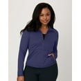 thumbnail image 2 of Hanes Moves Women's Studio Jacket Imperial Indigo M, 2 of 7