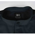 thumbnail image 7 of Bestman Mens Solid Shirt Mandarin Collar Long Sleeve Button-Up Formal Shirts Office Wear, 7 of 7