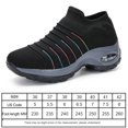thumbnail image 3 of Zapatos casuales de mujer Air Cushion Light Hockproof para verano (40 Black Grey) Likrtyny Tenis De Mujer Tenis De Hombre, 3 of 5
