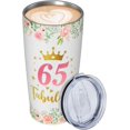 thumbnail image 5 of 65th Birthday Gifts for Women, Birthday Gifts for 65 Year Old Woman, 1959 Birthday Gifts for Women, Birthday Gifts for Women Turning 65, 65th Birthday Gifts for Her Tumbler 20 oz, 5 of 6