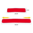 thumbnail image 4 of NICEXMAS 12Pcs Running Hairband Pack Non Slip Sports Head Wrap in Assorted Colors, 4 of 8