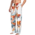 thumbnail image 6 of Sikiie Three Goldfish Watercolor Splash Pajama Pants Men, PJ Bottoms, Sleep & Lounge Pants-Medium, 6 of 6