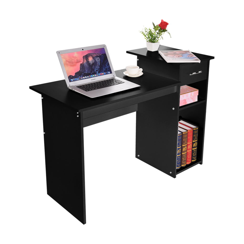 Small Computer Study Student Desk Laptop Table with Drawer Home Office Furniture 