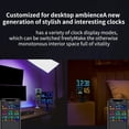 thumbnail image 4 of DIY RGB Smart LED Pixel Panel Lámpara 32x 32 USB Graffiti Bluetooth App Control para Decoración de la Habitación del Hogar Pantalla de Texto Pantalla del Coche, 4 of 5