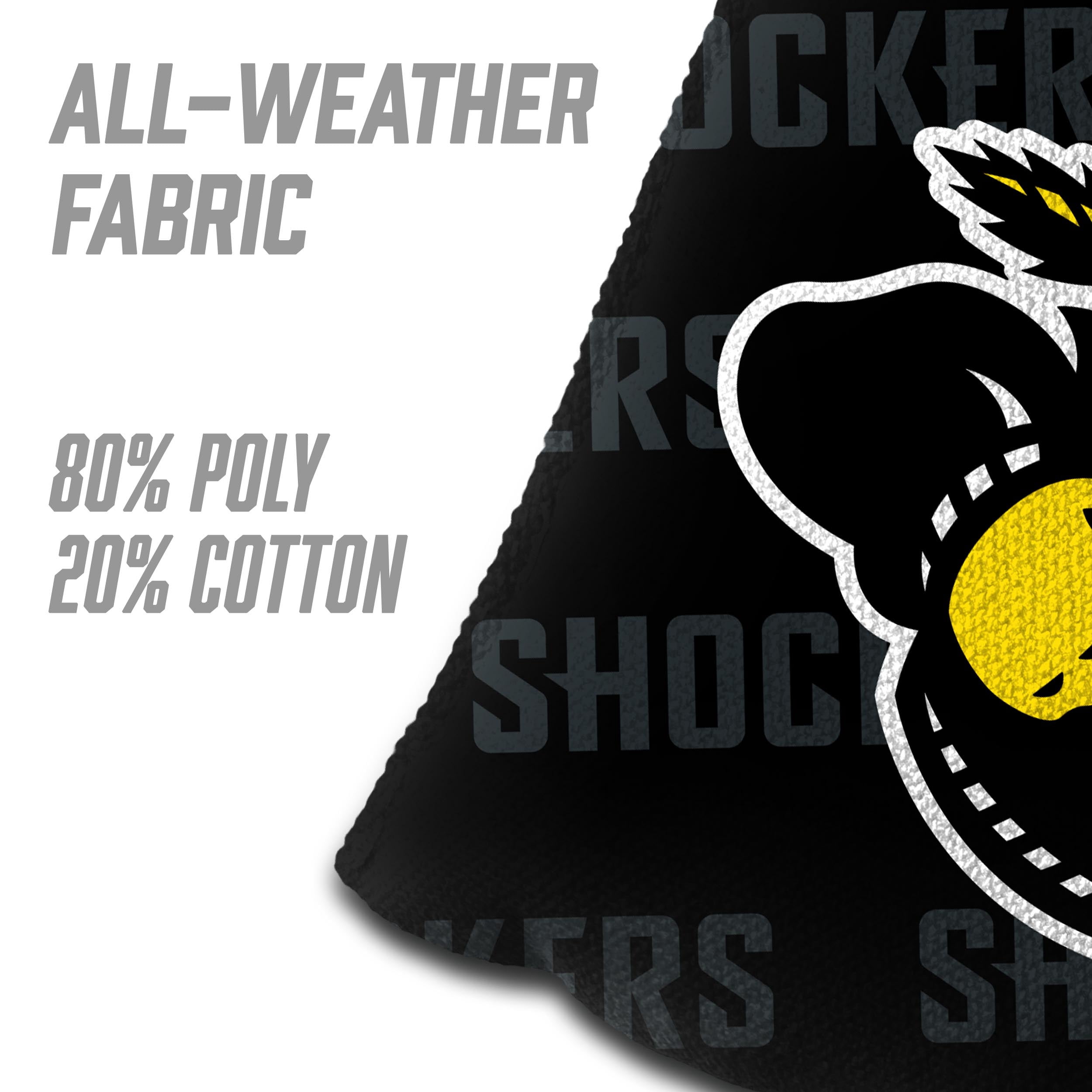 NCAA Wichita State Shockers Cornhole Bags - 4PK - Black