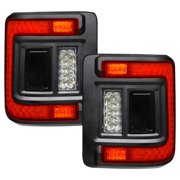 Oracle Light O37-5884504 JL Flush Mount LED Tail Lights Fits select: 2018-2019,2021 JEEP WRANGLER UNLIMITED