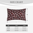 thumbnail image 4 of Naloa Salamander Pillowcase, Throw Pillowcase, Wrinkle-Free, Stain-Resistant with Hidden Zipper for Bedroom Sofa-16"x24", 4 of 6
