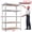 Silver, variant on REIBII 5-Tier Adjustable Storage Shelf Units for Garage, 35.6"W x 16"D x 72"H, 2050 lbs